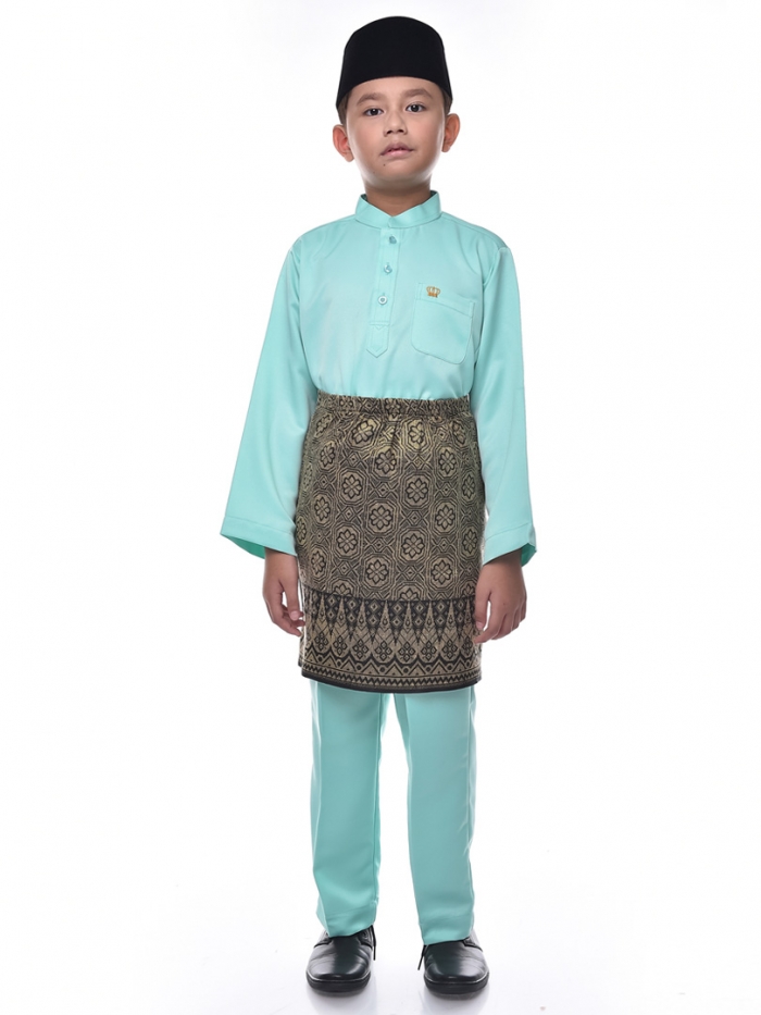 Baju Melayu Emir in Light Mint Green – FASHIONHUB